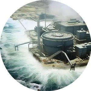 Dam sealing components