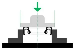 Oil seal installation
