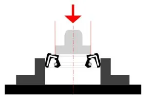 Oil seal installation