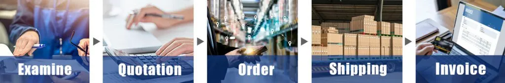Koda sealing parts shipping process