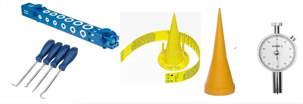 O-ring size measuring tool