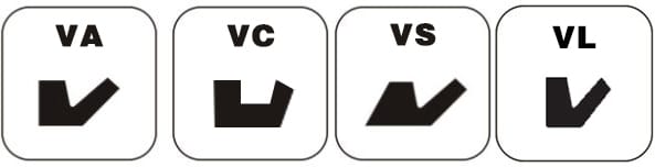 KODA-V-Ring-Styles-VA-VS-VC-VL