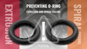Prevent O-Ring Extrusion and Spiral Failure