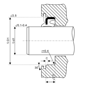 DKB oil seal