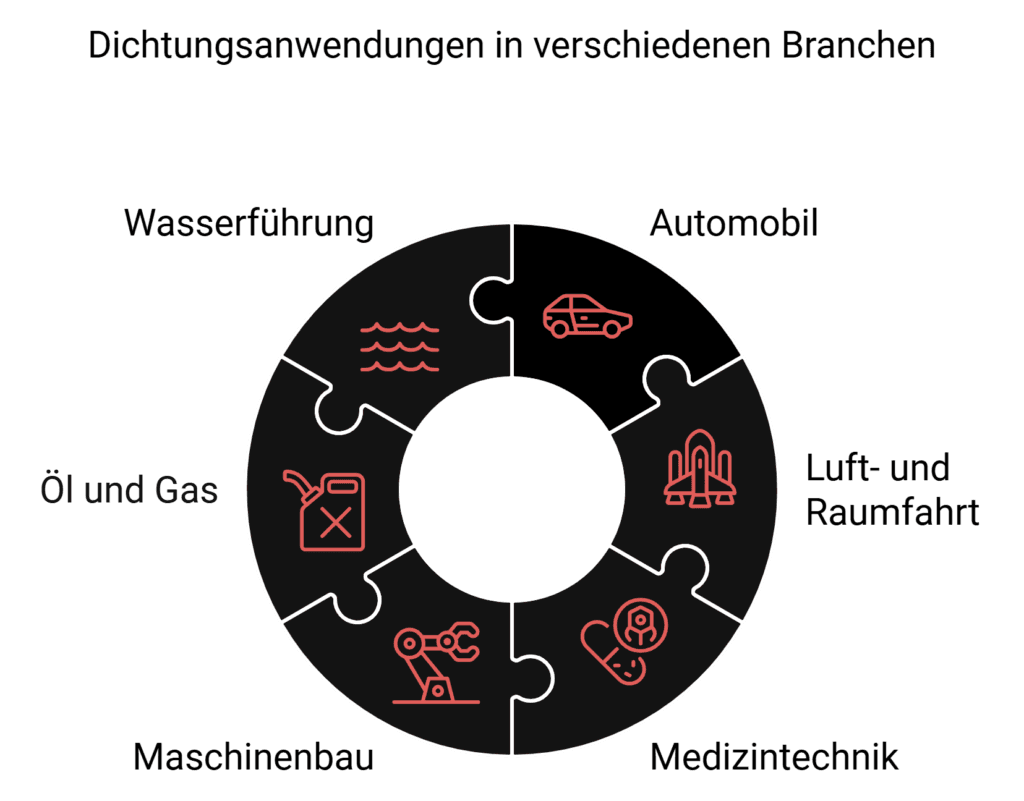 Where are O-ring grooves used