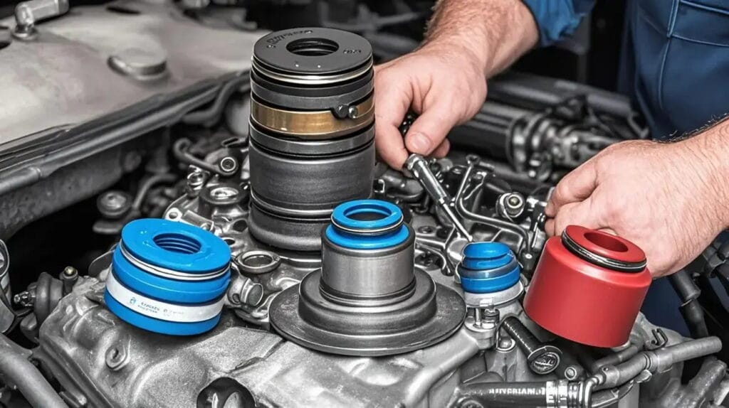 Can I drive with leaking valve stem seals
