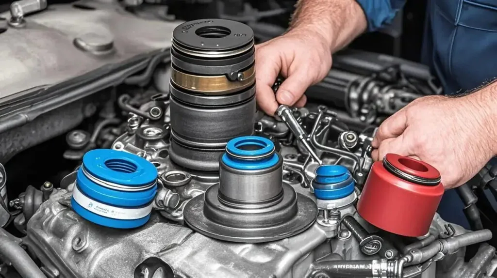 Can I drive with leaking valve stem seals