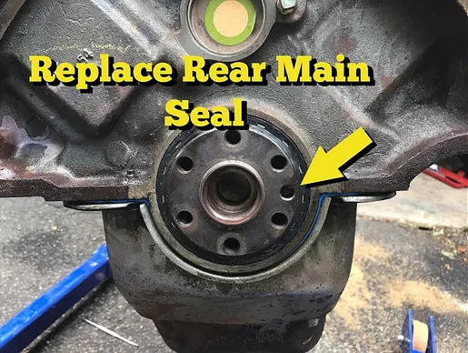 How to replace a rear main seal