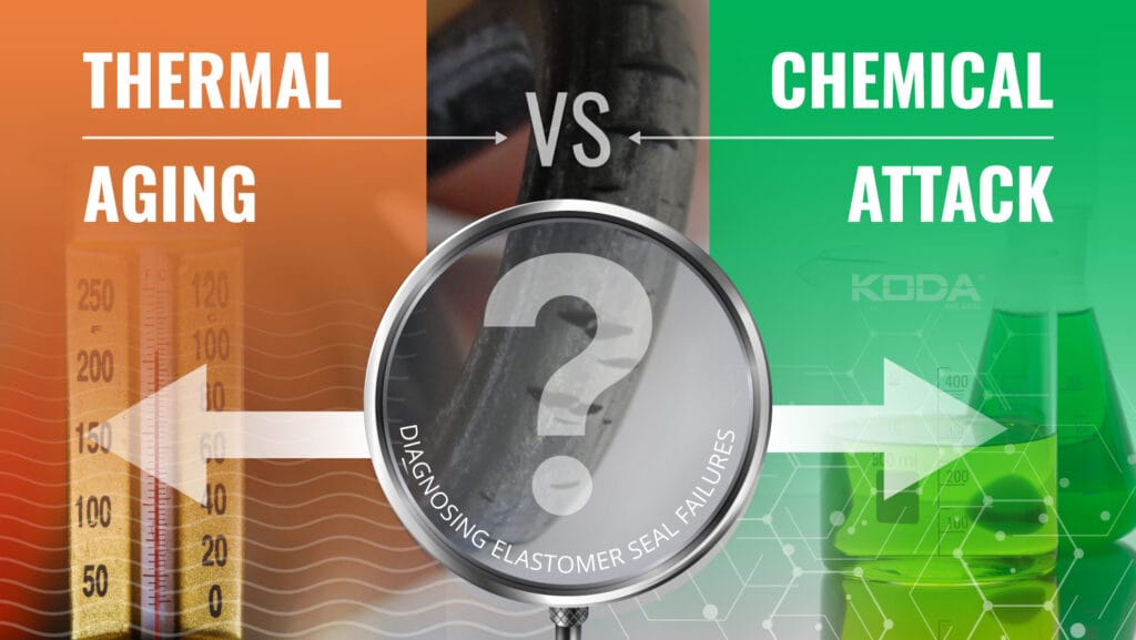 Thermal Aging vs Chemical Attack Diagnosing Elastomer Seal Failures