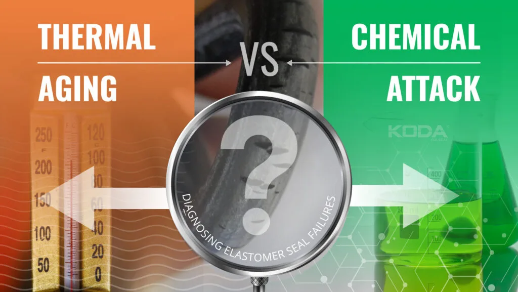 Thermal Aging vs Chemical Attack Diagnosing Elastomer Seal Failures