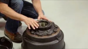 What is the purpose of hub oil seal
