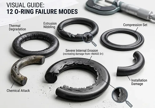 Common Silicone O-Ring Failure Modes