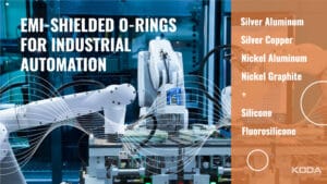 EMI-Shielded O-Rings for Industrial Automation