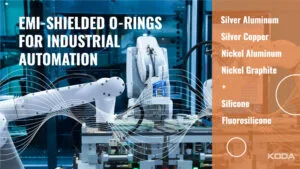 EMI-Shielded O-Rings for Industrial Automation
