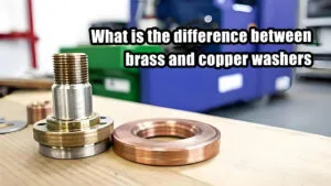 What is the difference between brass and copper washers?