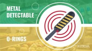 Safety with Metal Detectable O-Rings