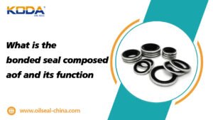 What is the bonded seal composed of and its function